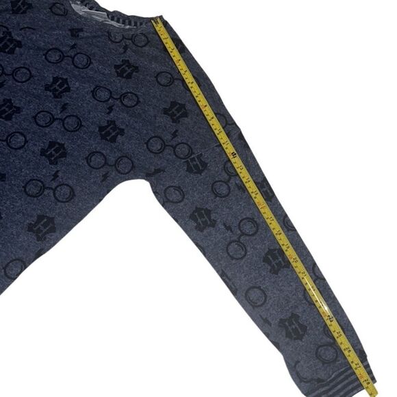 Harry Potter Themed Blue Pullover Long Sleeves Sweatshirt Size Large - Picture 11 of 11